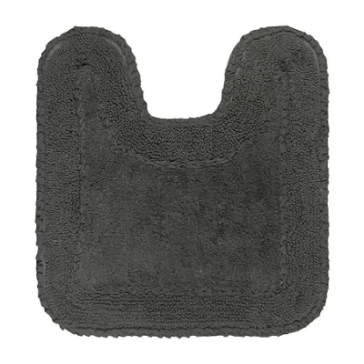 Home Weavers Inc Radiant Quick Dry 20x20 Inch Bath Rug In Gray