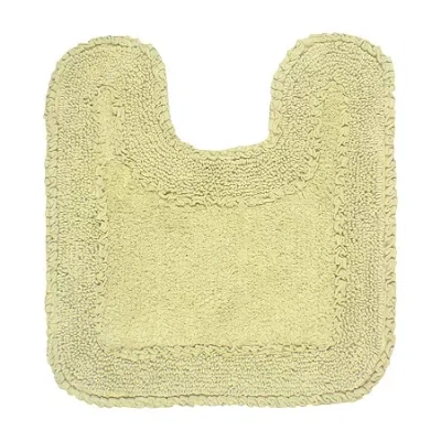 Home Weavers Inc Radiant Quick Dry 20x20 Inch Bath Rug In Green