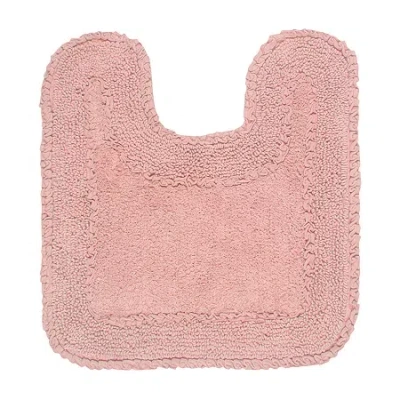 Home Weavers Inc Radiant Quick Dry 20x20 Inch Bath Rug In Pink