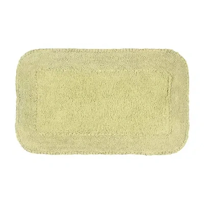 Home Weavers Inc Radiant Quick Dry 21x34 Inch Bath Rug In Green