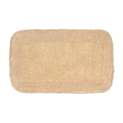 Home Weavers Inc Radiant Quick Dry 21x34 Inch Bath Rug In Sand