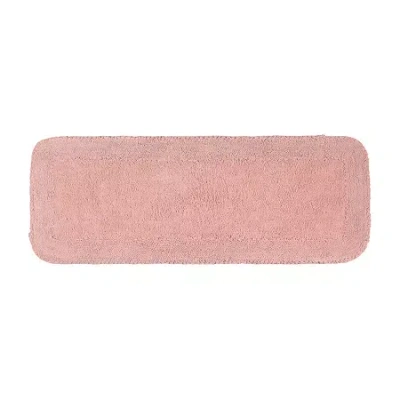 Home Weavers Inc Radiant Quick Dry 21x54 Inch Bath Rug In Pink