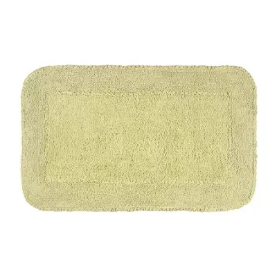Home Weavers Inc Radiant Quick Dry 24x40 Inch Bath Rug In Green