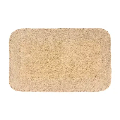 Home Weavers Inc Radiant Quick Dry 24x40 Inch Bath Rug In Sand
