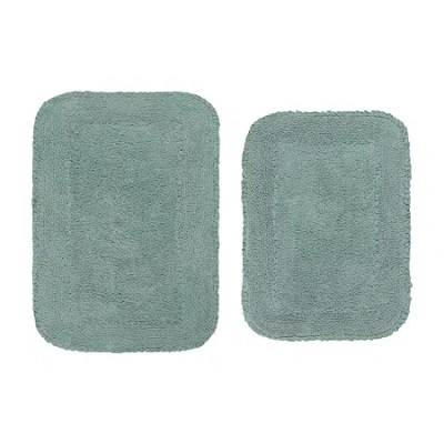 Home Weavers Inc Radiant Quick Dry Bath Rug In Blue