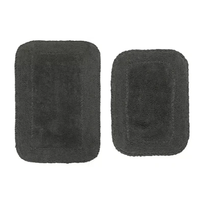 Home Weavers Inc Radiant Quick Dry Bath Rug In Gray