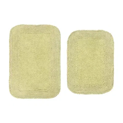 Home Weavers Inc Radiant Quick Dry Bath Rug In Green