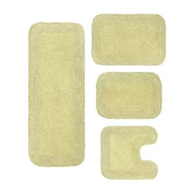 Home Weavers Inc Radiant Quick Dry Bath Rug In Green