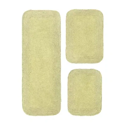 Home Weavers Inc Radiant Quick Dry Bath Rug In Green
