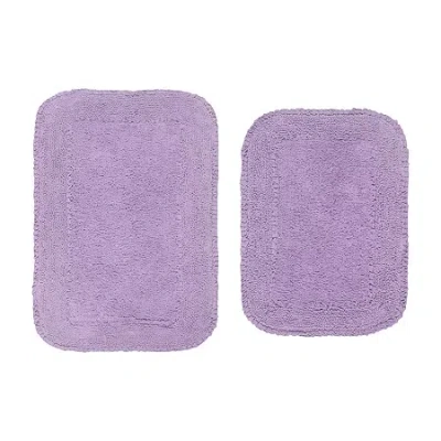 Home Weavers Inc Radiant Quick Dry Bath Rug In Purple
