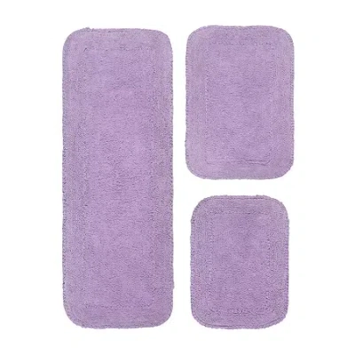 Home Weavers Inc Radiant Quick Dry Bath Rug In Purple