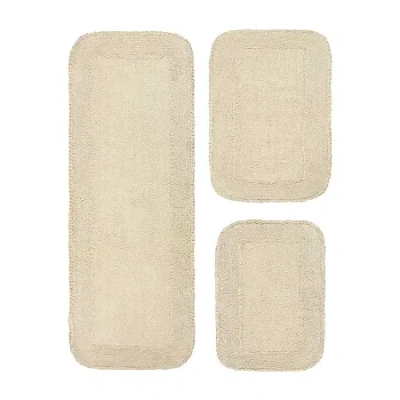 Home Weavers Inc Radiant Quick Dry Bath Rug In White