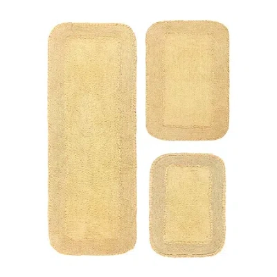 Home Weavers Inc Radiant Quick Dry Bath Rug In Yellow