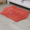 Home Weavers Inc Waterford Quick Dry 17x24 Inch Bath Rug In Orange