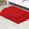 Home Weavers Inc Waterford Quick Dry 17x24 Inch Bath Rug In Red
