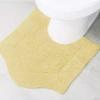 Home Weavers Inc Waterford Quick Dry 20x20 Inch Bath Rug In Yellow