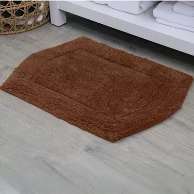 Home Weavers Inc Waterford Quick Dry 21x34 Inch Bath Rug In Brown