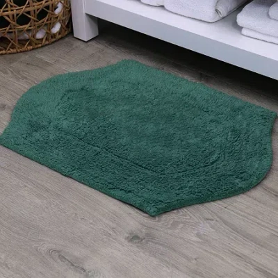 Home Weavers Inc Waterford Quick Dry 21x34 Inch Bath Rug In Green