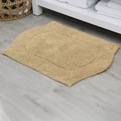 Home Weavers Inc Waterford Quick Dry 21x34 Inch Bath Rug In Sand