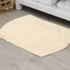 Home Weavers Inc Waterford Quick Dry 21x34 Inch Bath Rug In White