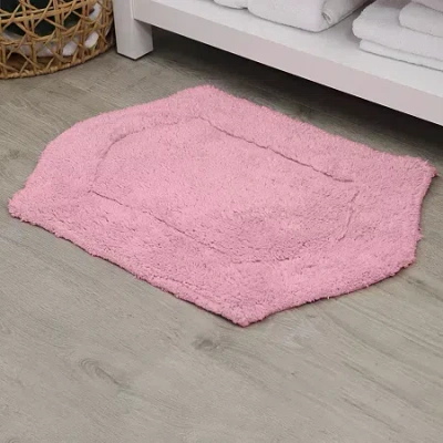 Home Weavers Inc Waterford Quick Dry 24x40 Inch Bath Rug In Pink