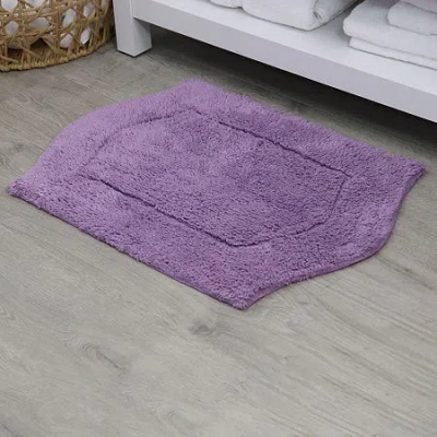 Home Weavers Inc Waterford Quick Dry 24x40 Inch Bath Rug In Purple