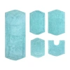 Home Weavers Inc Waterford Quick Dry Bath Rug In Blue