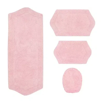 Home Weavers Inc Waterford Quick Dry Bath Rug In Pink