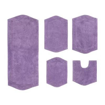 Home Weavers Inc Waterford Quick Dry Bath Rug In Purple