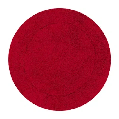 Home Weavers Inc Waterford Quick Dry Bath Rug In Red