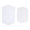 Home Weavers Inc Waterford Quick Dry Bath Rug In White