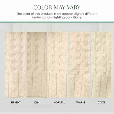 Home Weavers Inc Willow Collection 630 Gsm 100% Cotton Zero Twist 4-pc. Quick Dry Bath Towel Set In Neutral