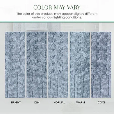 Home Weavers Inc Willow Collection 630 Gsm 100% Cotton Zero Twist 6-pc. Quick Dry Bath Towel Set In Multi