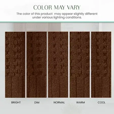 Home Weavers Inc Willow Collection 630 Gsm 100% Cotton Zero Twist 6-pc. Quick Dry Bath Towel Set In Multi