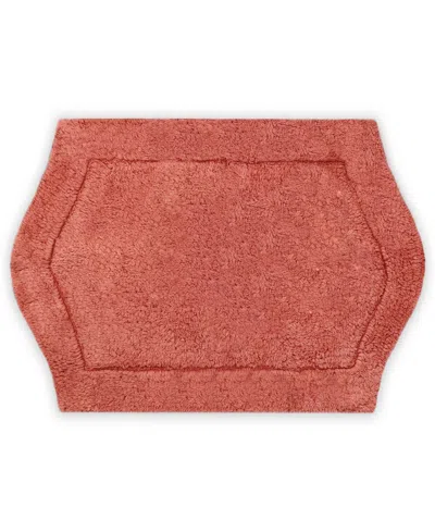 Home Weavers Waterford Bath Rug, 21" X 34" In Orange