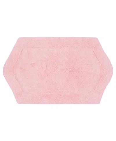 Home Weavers Waterford Bath Rug, 21" X 34" In Pink