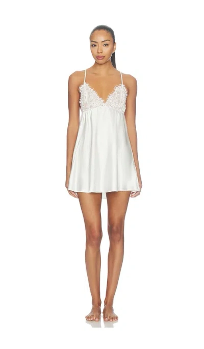 Homebodii Adele Babydoll Slip In Ivory