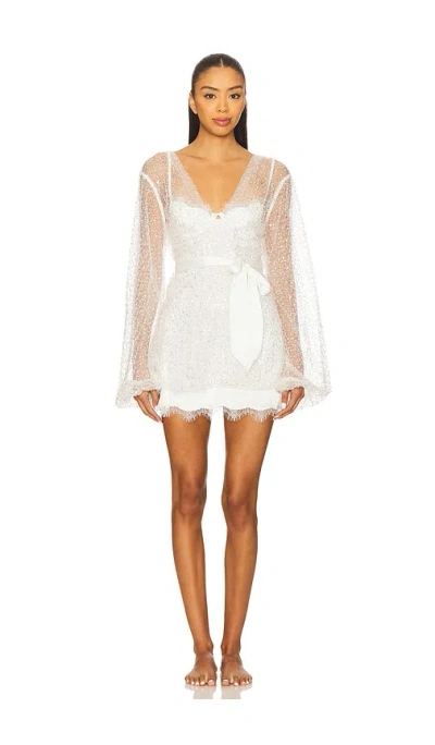 Homebodii Athena Robe In White