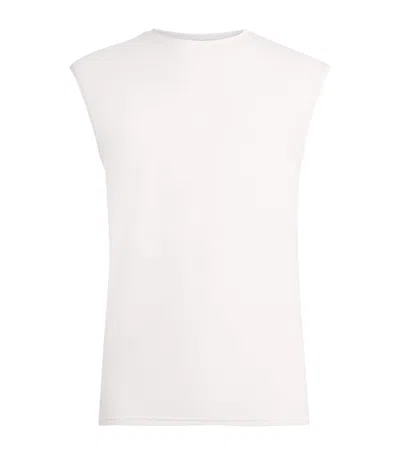 Homebody Cap-sleeve T-shirt In White