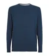 Homebody Jersey Cruise Elbow-patch T-shirt In Navy