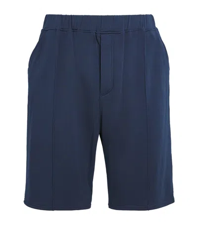 Homebody Jersey Snuggle Shorts In Navy