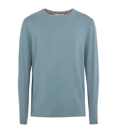Homebody Liberty-collar Long-sleeve T-shirt