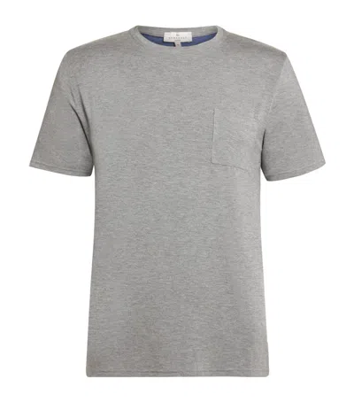 Homebody Modal Lounge T-shirt In Gray