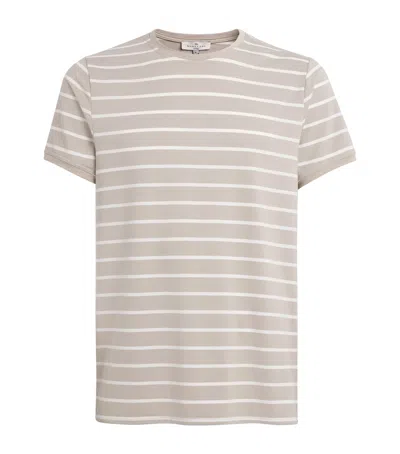 Homebody Stretch-modal Marlow T-shirt In Beige