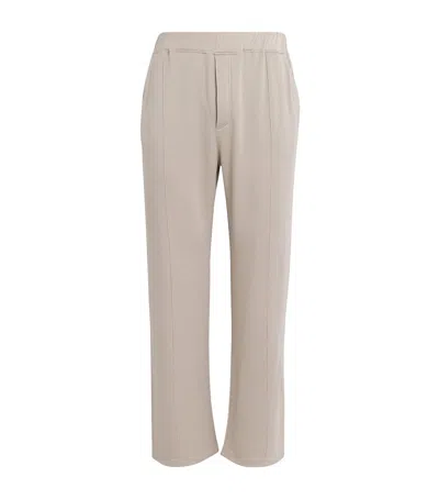 Homebody Stretch-modal Snuggle Sweatpants In Beige