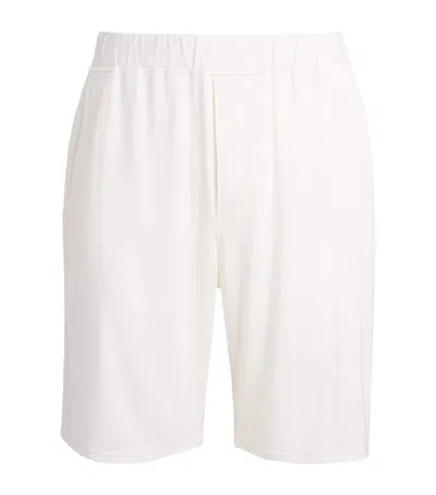 Homebody Stretch-modal Pyjama Shorts In Ivory