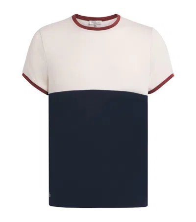 Homebody Three-tone Lounge T-shirt In White