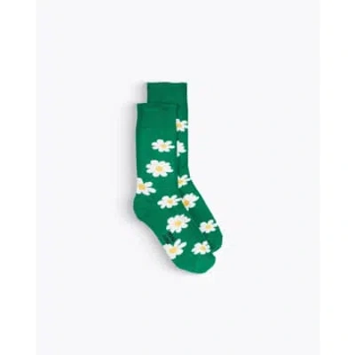 Homecore Chaussettes Fantasy Nature Flowers In Green