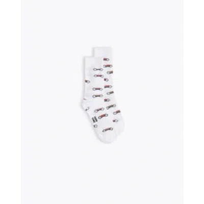 Homecore Chaussettes Fantasy Nature Rainbows In White