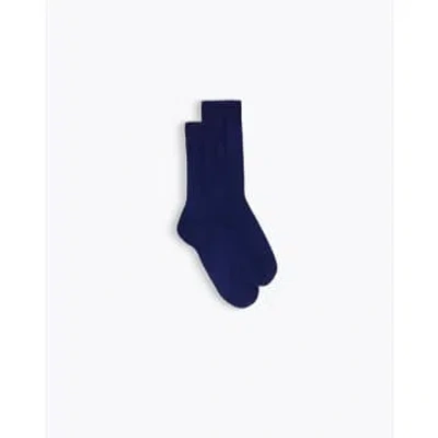 Homecore Chaussettes Thin Cotton Navy In Blue